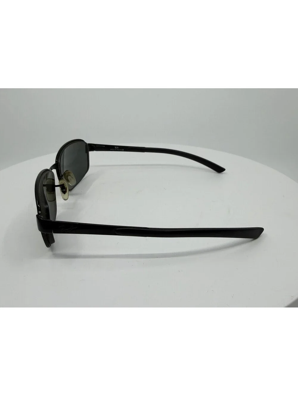 Ray Ban RB3413 002 Sunglasses Frames Black Metal Wrap 59-18 3N Made in Italy